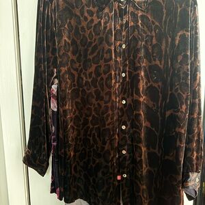 Johnny Was Velveteen top